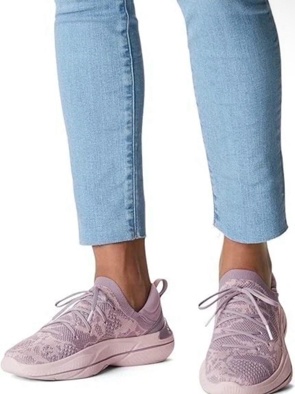 SOREL Women's Explorer Blitz Stride Lace Shoes Sneakers - Shale Mauve size 8